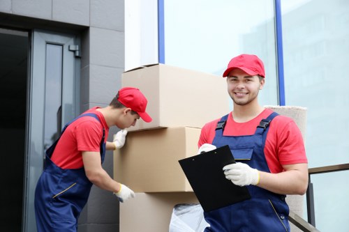 Secure loading process by expert movers in Marylebone