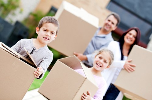 Expert moving team assisting with relocation